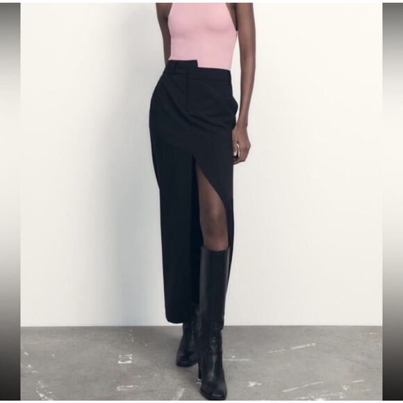 New Zara Double Waisted Skirt - Picture 3 of 9